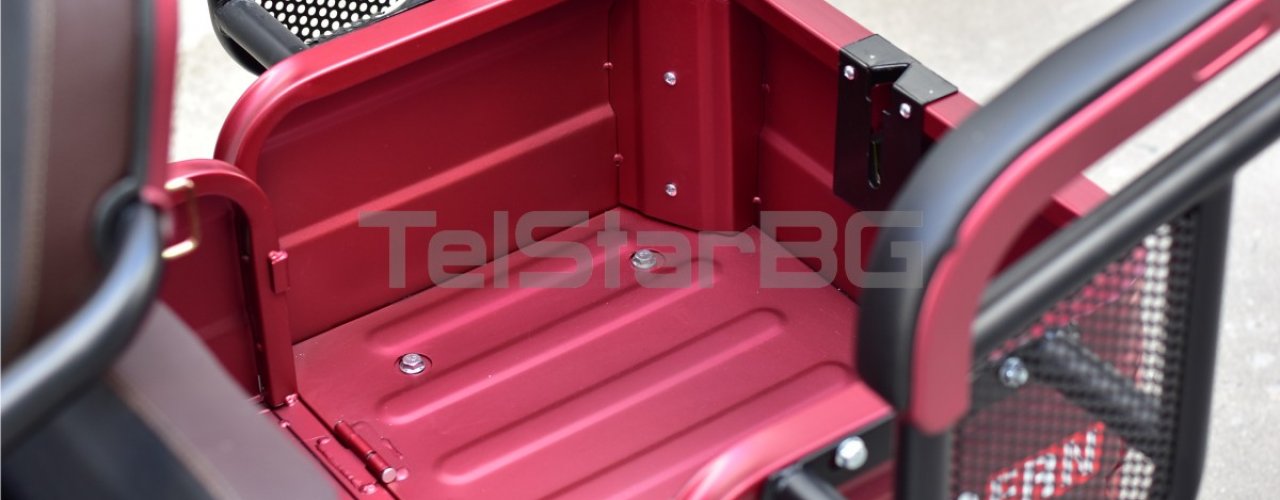 Карго четириместна електрическа триколка TS-005.3 1400W Нов модел 2026