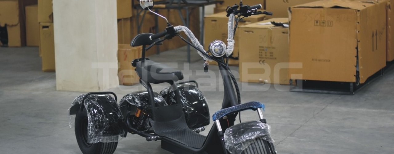 Електрическа триколка HARLEY E-TR TS-H17 1500W 60V 12Ah