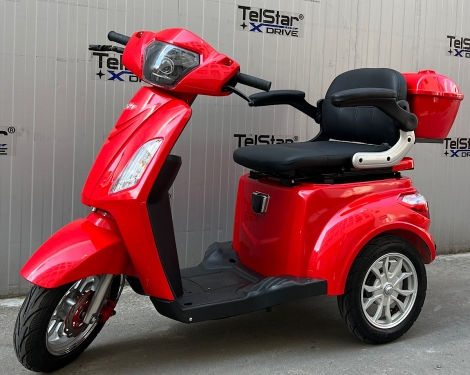 Електрическа триколка LUXOR 60V 1500W със задно задвижване и диференциал снимка 