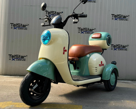 Електрическа триколка PUDDING LUX 1500W задно предаване с диференциал