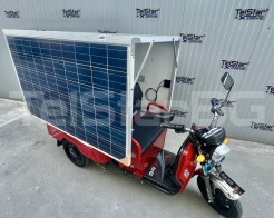 Карго електрическа триколка TELSTAR със соларен фургон Нов модел 2026 снимка 128