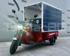 Карго електрическа триколка TELSTAR със соларен фургон Нов модел 2026 снимка 128