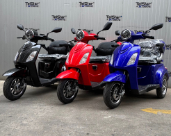 Електрическа триколка LUXOR PRO NEW 60V 1500W със задно задвижване и диференциал Нова серия снимка 239