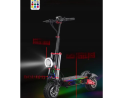 Електрическа тротинетка TELSTAR 11+ S-5 Pro 67.2V 38Ah с два двигателя 2x3000W 92 км/ч снимка 279