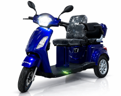 Двуместна електрическа триколка TS-400 2000W 20Ah с CE сертификат снимка 73